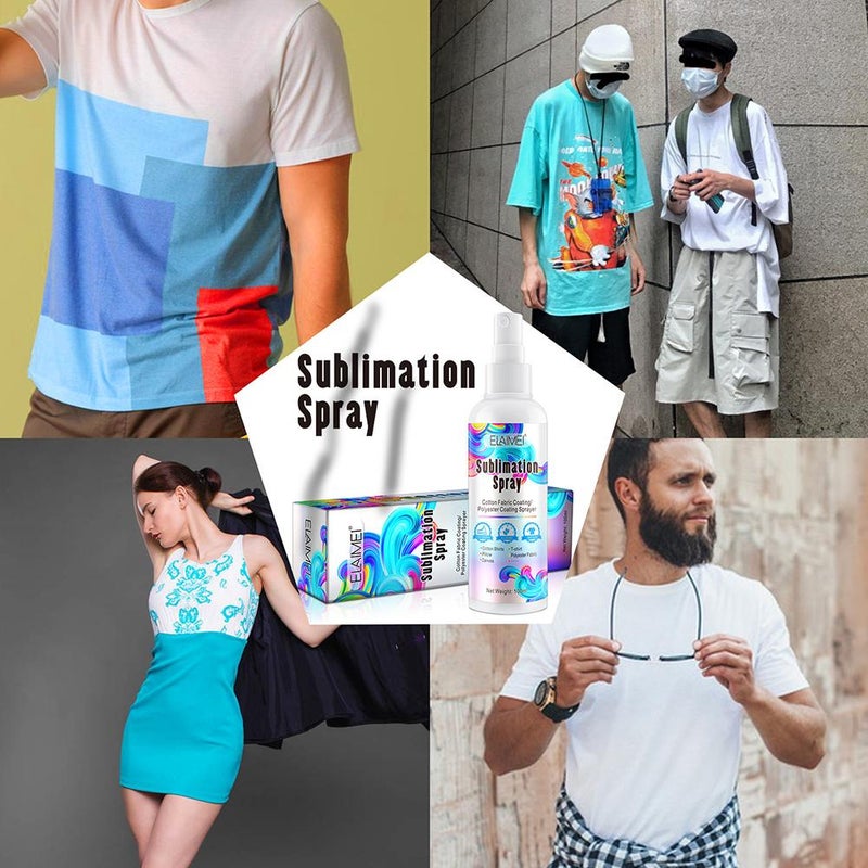 Sublimation Spray for Cotton Shirts, 100ml Sublimation Coating Spray for All Fabric Including Carton, Polyester, T-Shirts, Quick Dry - Image 2